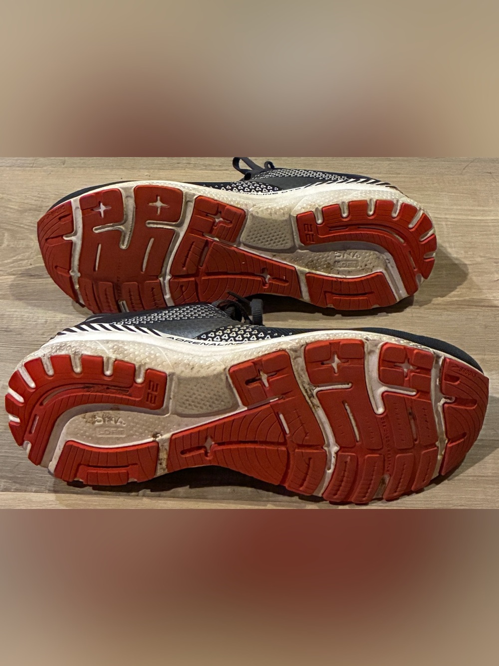 Brooks Adrenaline GTS 22 Peacoat India Ink Grenadine Road-Running Sneakers 11.5 - Picture 2 of 7